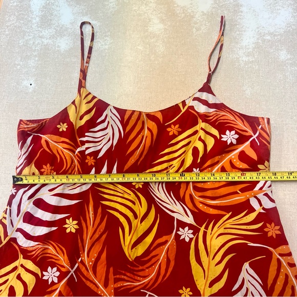 Local Design made in Hawaii Rayon Tropical Tank Blouse Size Large - Picture 8 of 9